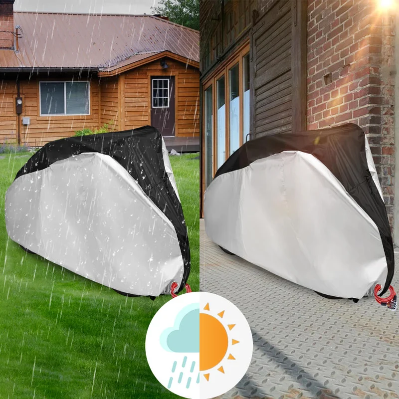 WeatherBikeCover™ | Housse velo imperméable et anti-UV avec sac de rangement