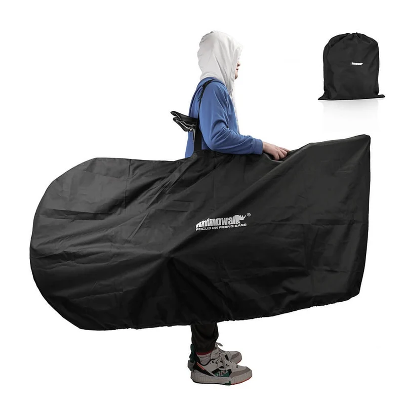 BikeTransportBag™ | Housse transport velo pliable pour un rangement compact