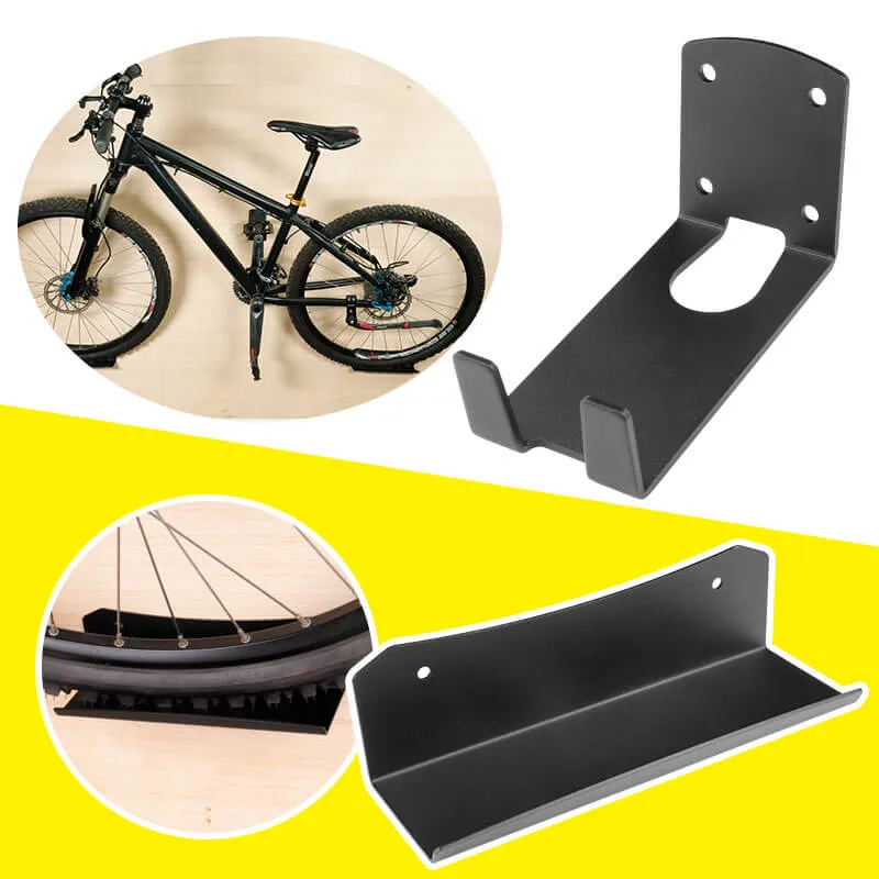 WallPedalHook™ | Support velo mural horizontal, charge jusqu’à 25 kg