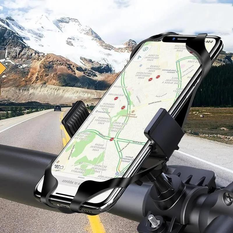 UniversalPhoneBikeMount™ | Support telephone velo réglable avec rotation à 360°