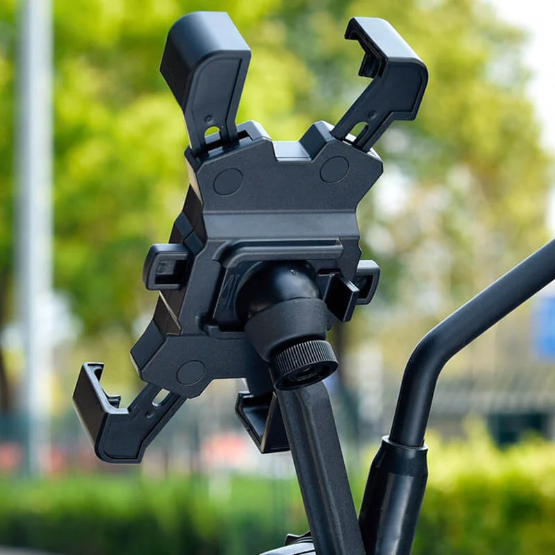 MountBikePhone™ | Support telephone velo automatique avec déverrouillage rapide et rotation 360°