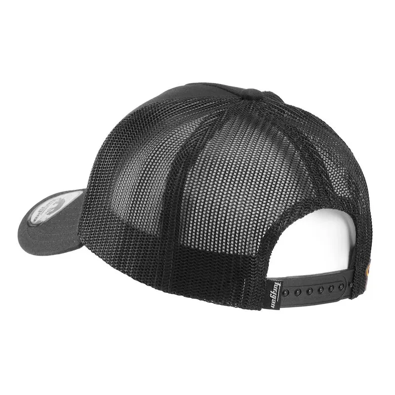 Casquette Furygan TRUCKER LOGO Noir-Jaune — La Panthère en Avant
