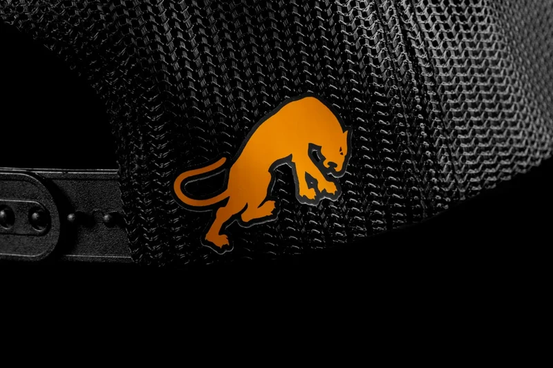 Casquette Furygan TRUCKER LOGO Noir-Jaune — La Panthère en Avant