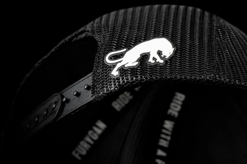 Casquette Furygan TRUCKER FURY — Style Racer, Porté Partout