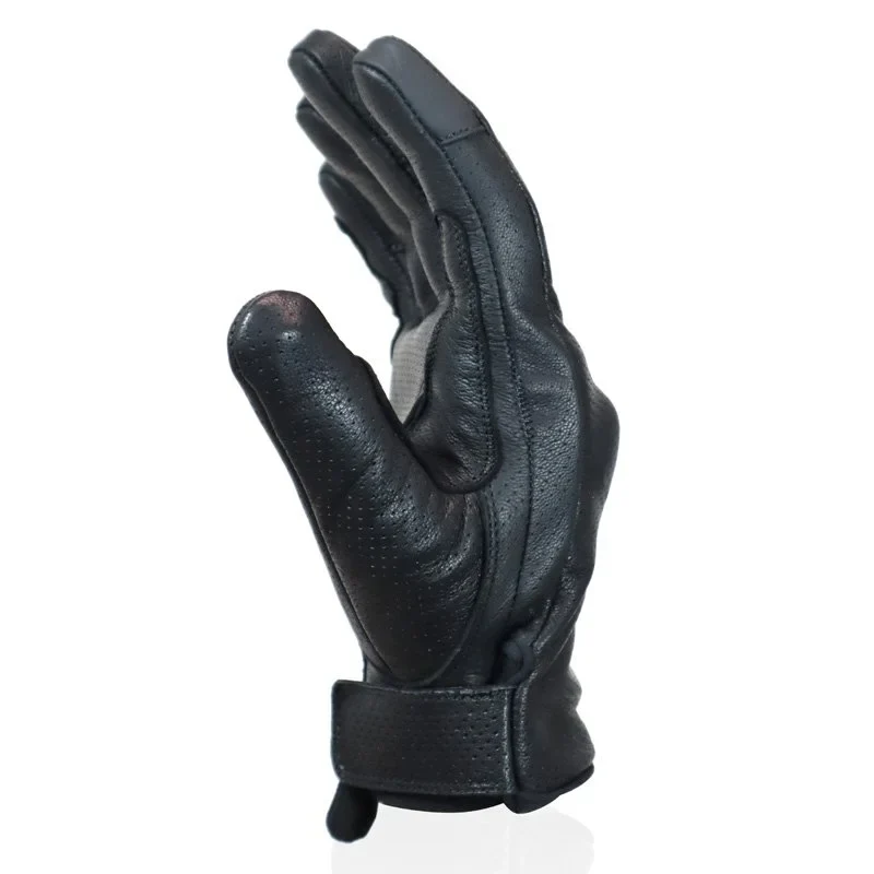 Gants moto cuir été homme Harisson LISBONNE AIR CE