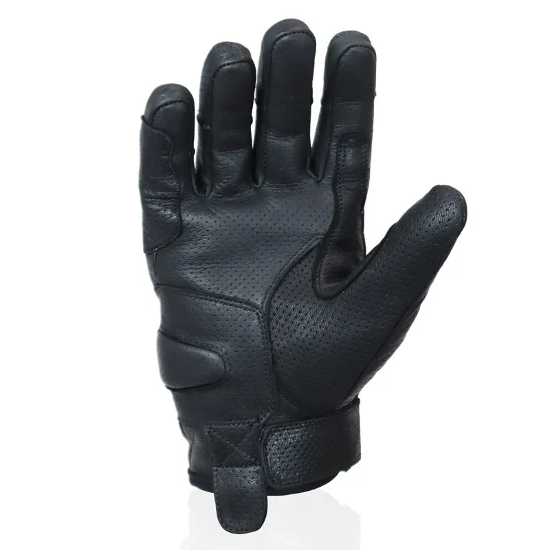 Gants moto cuir été homme Harisson LISBONNE AIR CE