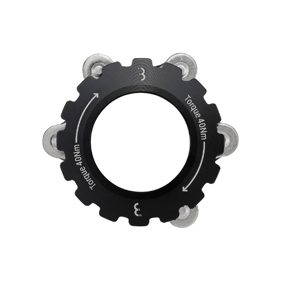 BBS-90 disc.rotor adaptateur CenterFit argent