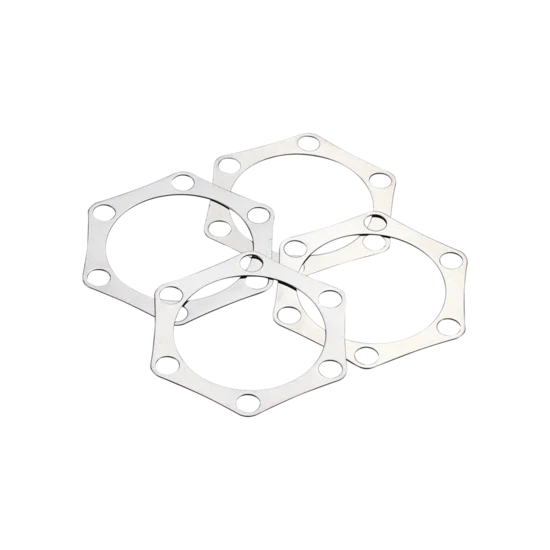 BBS-130 rotor 6 boulons shimset 4 pcs silver 0,3mm