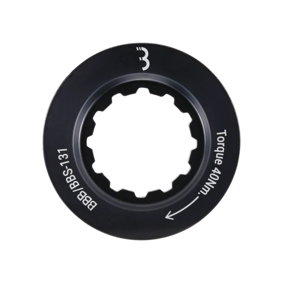 BBS-131 verrouillage disc central CenterBlock noir mat QR /12mm