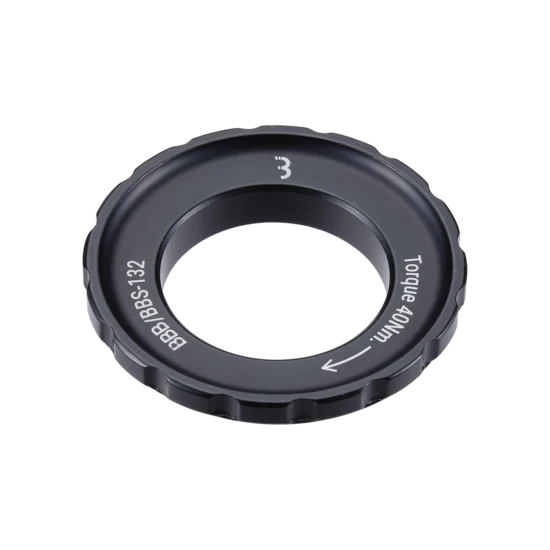 BBS-132 verrouillage disc central CenterBlock noir mat 15mm / 20 mm
