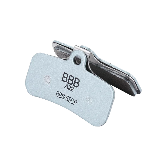 BBS-55CP plaquettes de frein DiscStop Coolfin, organic, pads only steelbleu