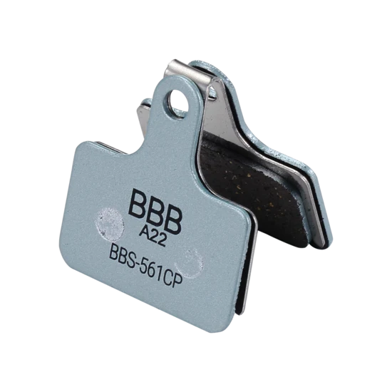 BBS-561CP plaquettes de frein DiscStop Coolfin, organic, pads only steelbleu