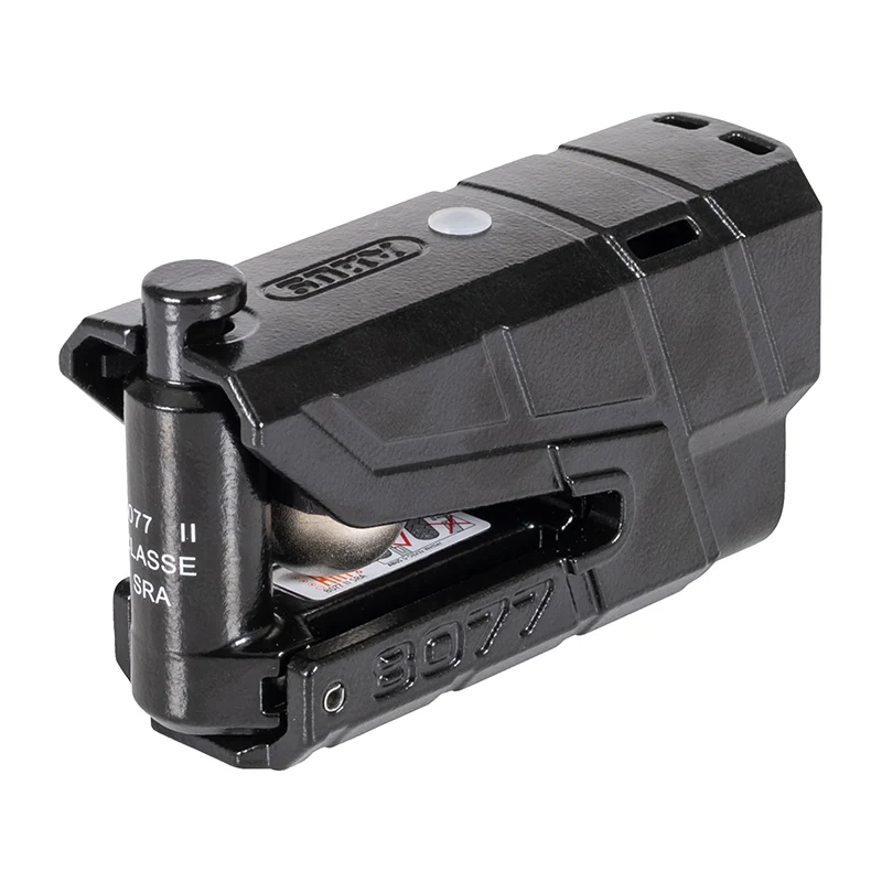 Antivol Bloque Disque Abus Granit 8077 Detecto Xplus Avec Alarme Sonore 100Db Diam 19Mm Noir (Classe Sra)