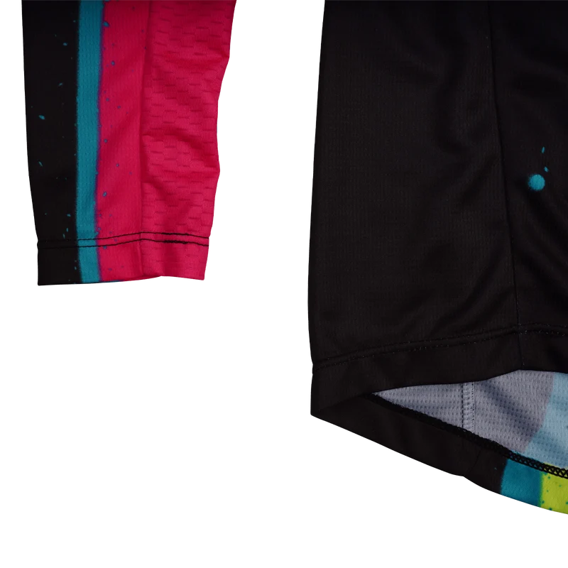 Youth GP Pro Jersey Membrane Black / Glo Yellow