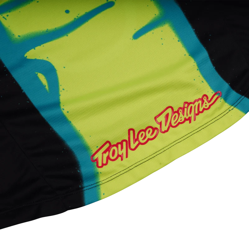 Youth GP Pro Jersey Membrane Black / Glo Yellow