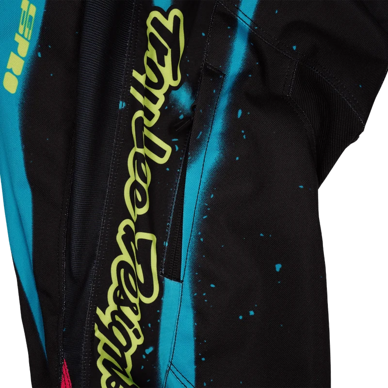 Youth GP Pro Pant Membrane Black / Glo Yellow