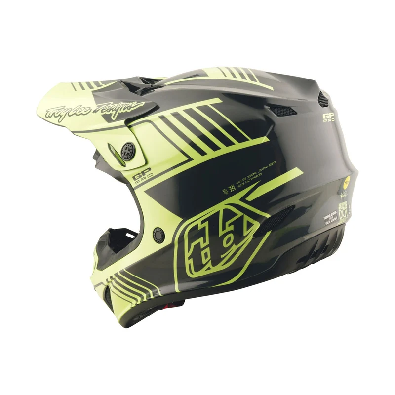 GP Pro Helmet W/MIPS SEgment Glo Yellow / Black
