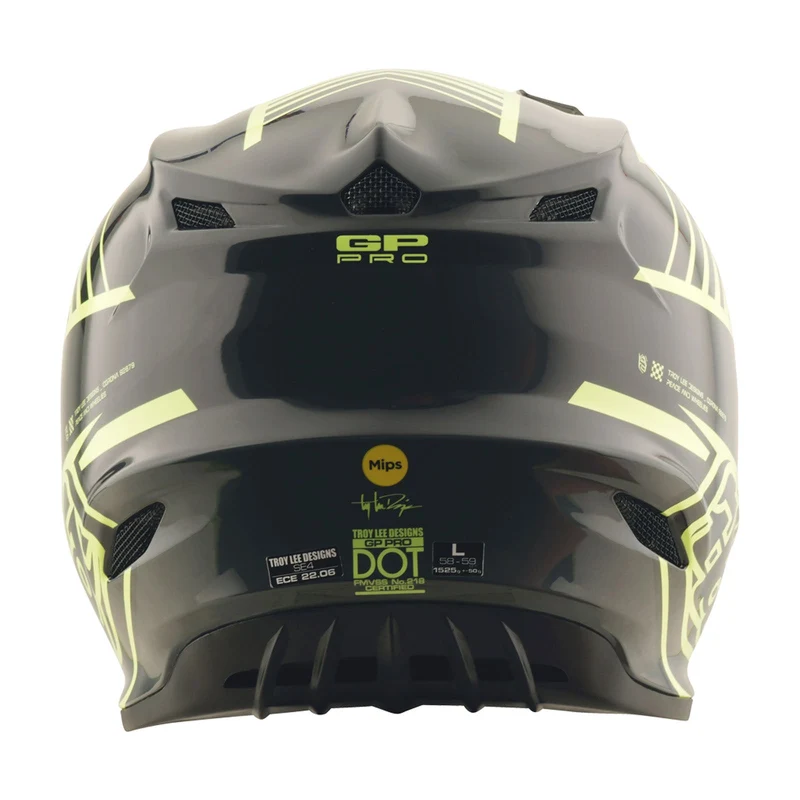 GP Pro Helmet W/MIPS SEgment Glo Yellow / Black