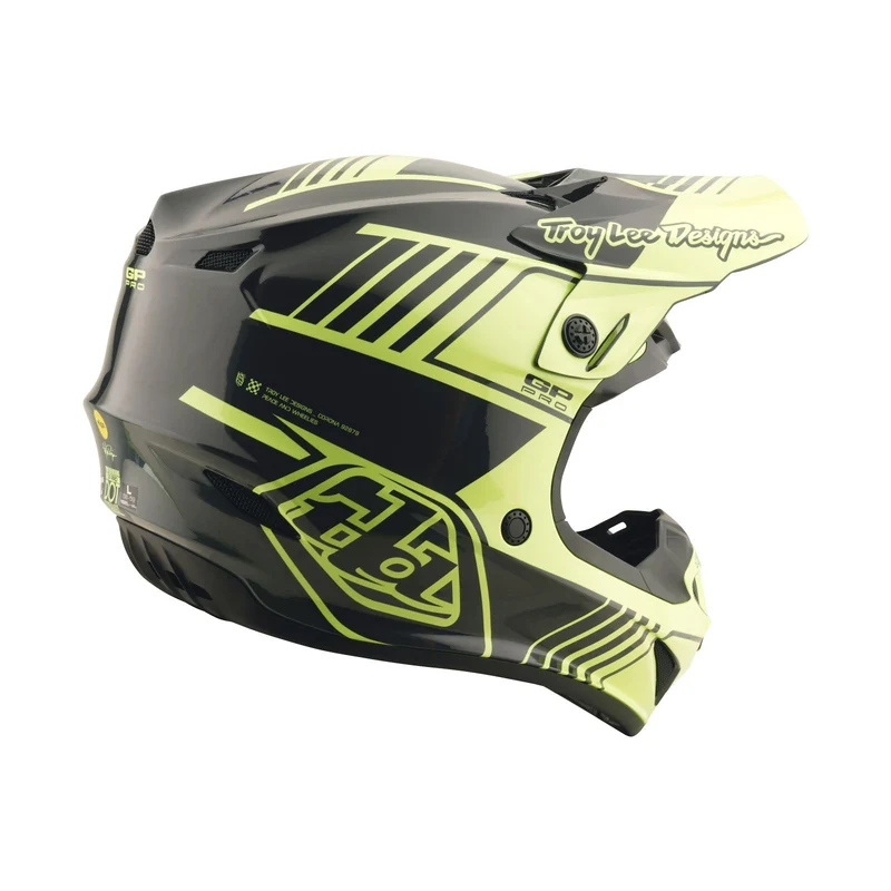 GP Pro Helmet W/MIPS SEgment Glo Yellow / Black