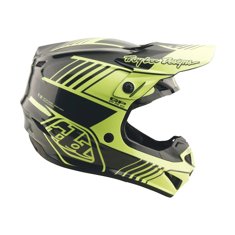 GP Pro Helmet W/MIPS SEgment Glo Yellow / Black