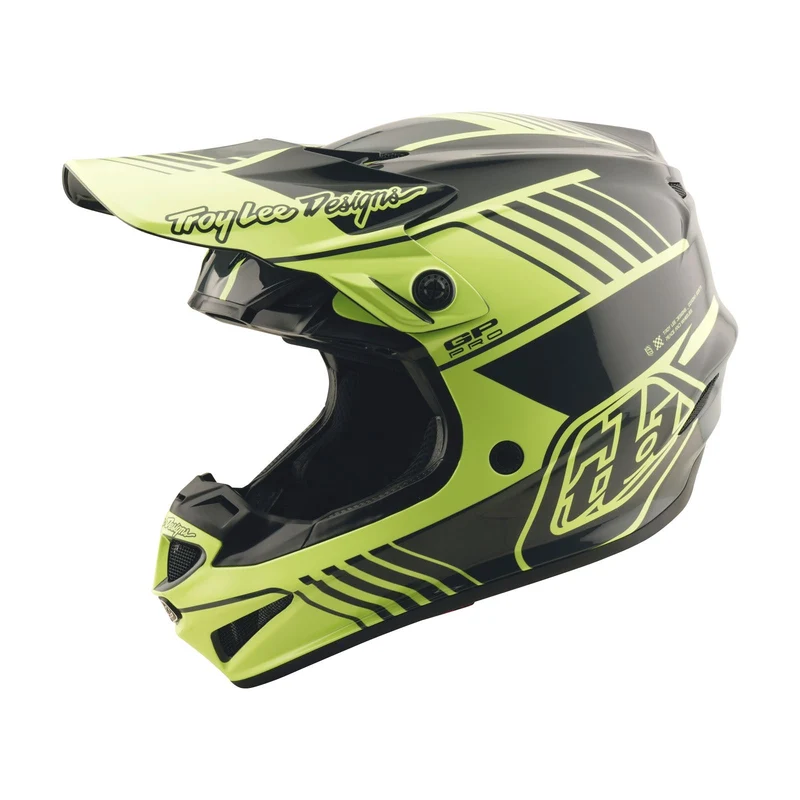 GP Pro Helmet W/MIPS SEgment Glo Yellow / Black