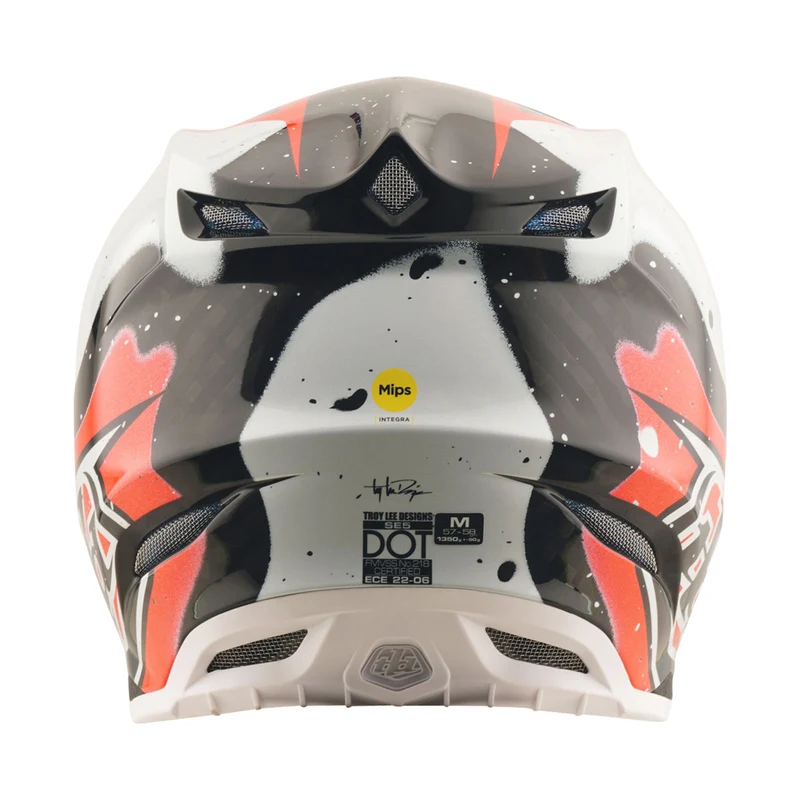 SE5 Carbon Helmet W/MIPS Membrane Black / Red