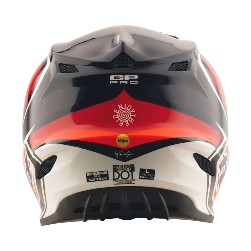 GP Pro Helmet W/MIPS Crossover Navy / Red
