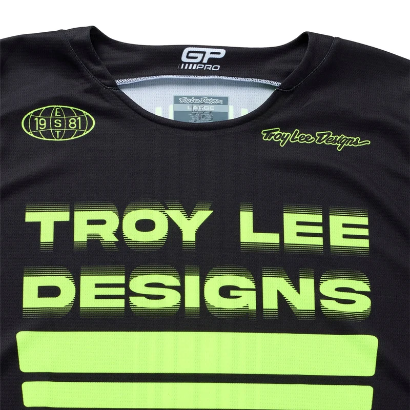 GP Pro Jersey SEgment Black / Flo Yellow