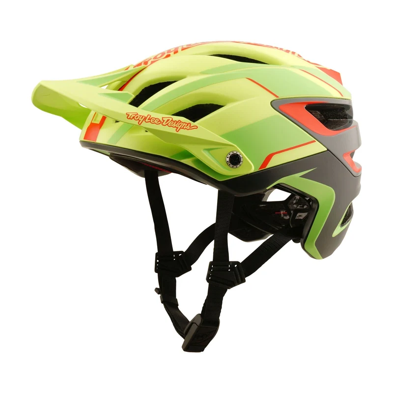 A3 Helmet W/MIPS Lines Glo Yellow
