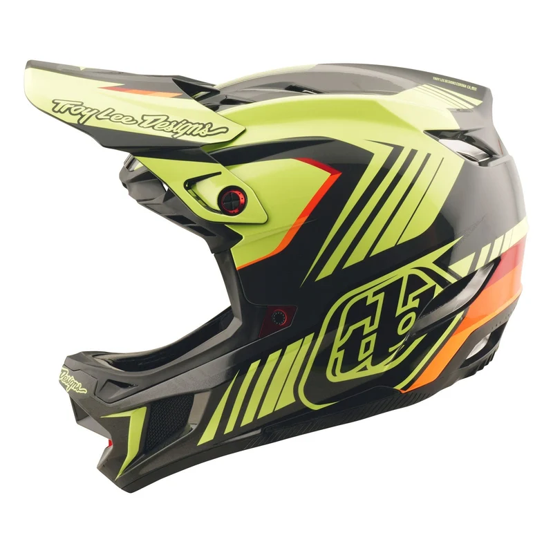 D4 Polyacrylite Helmet W/MIPS Qualifer Black / Yellow