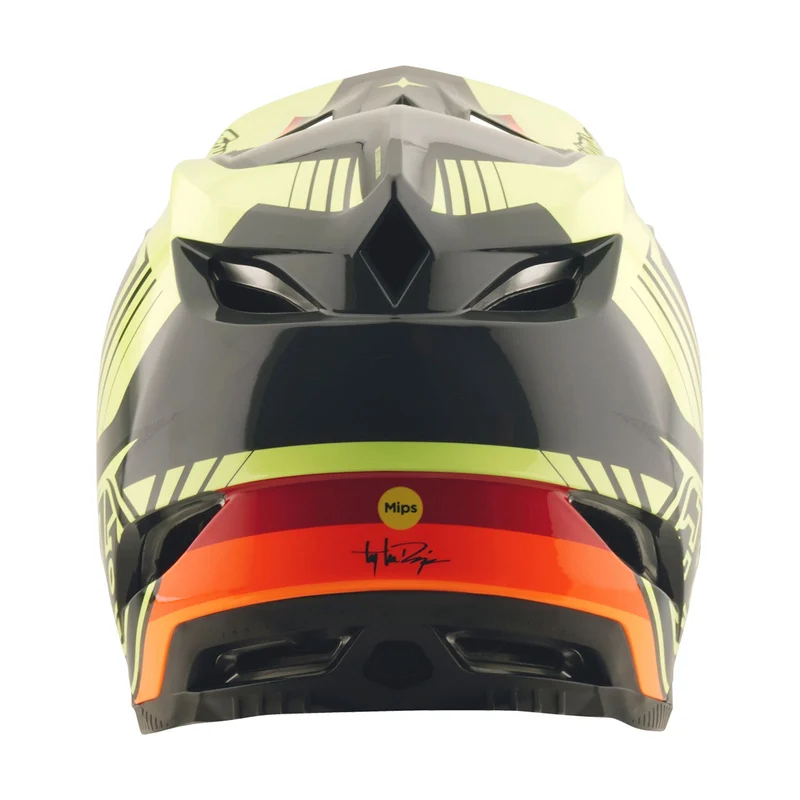 D4 Polyacrylite Helmet W/MIPS Qualifer Black / Yellow