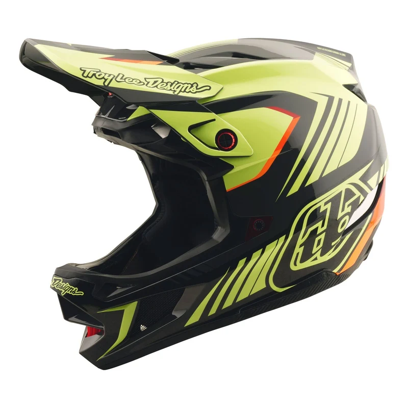 D4 Polyacrylite Helmet W/MIPS Qualifer Black / Yellow