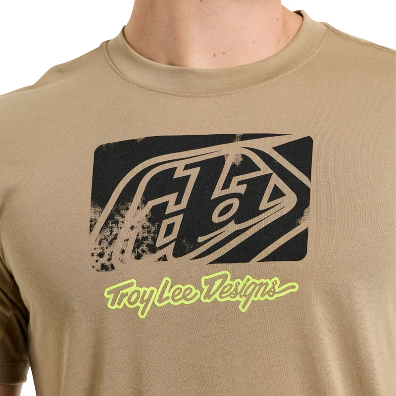 Skyline Short Sleeve Ride Tee Scrubbed Timber