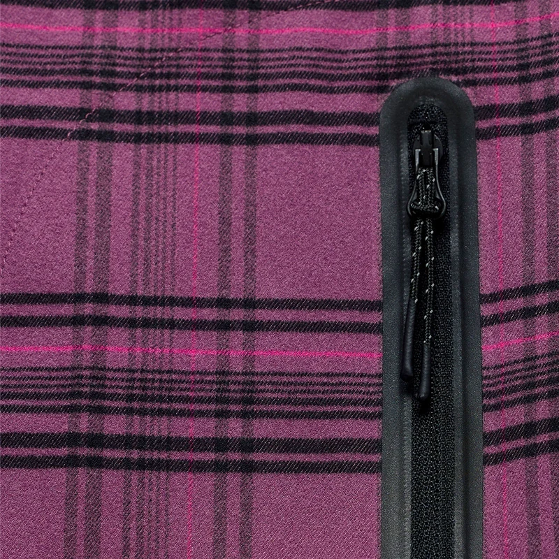 Grind Flannel Yd Plaid Deep Purp