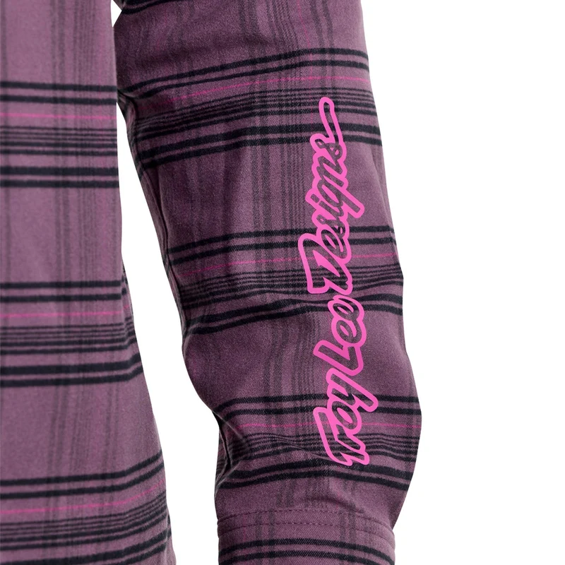 Grind Flannel Yd Plaid Deep Purp