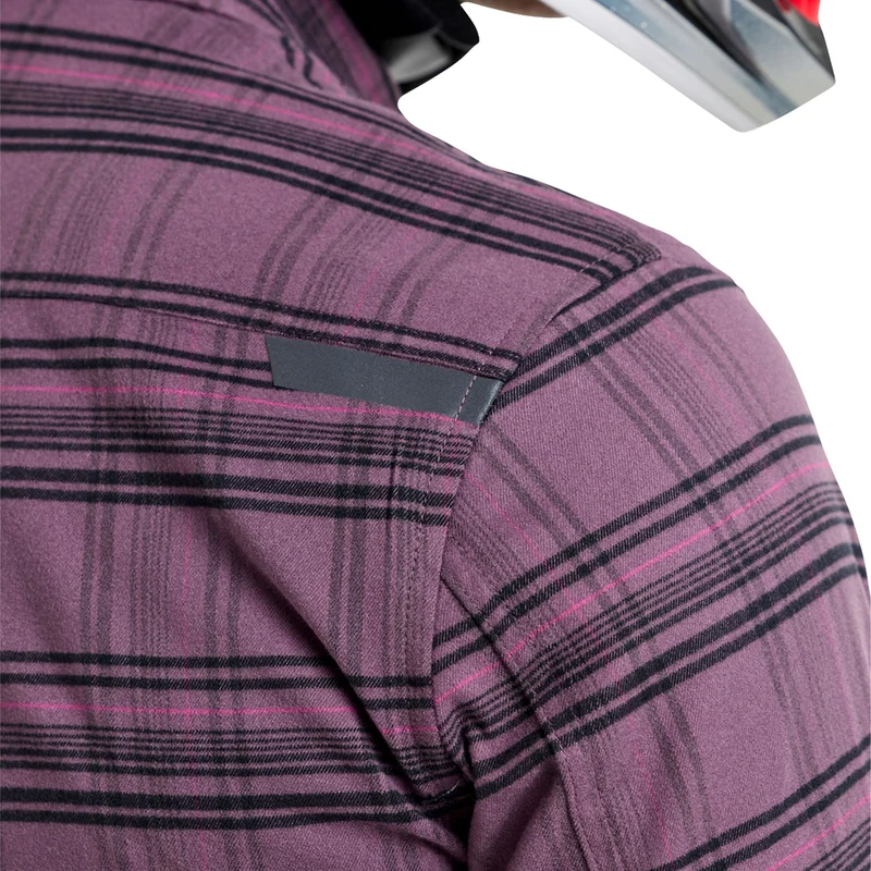 Grind Flannel Yd Plaid Deep Purp