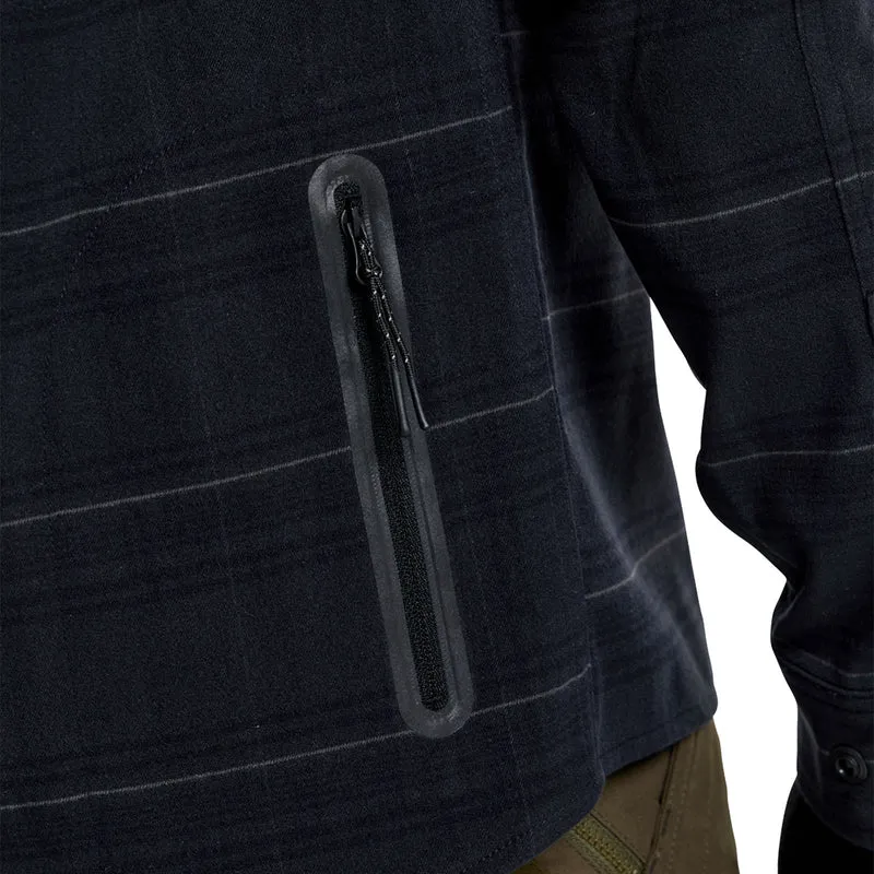 Grind Flannel Yd Plaid Carbon