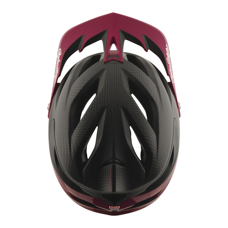 A3 Helmet W/MIPS Troy Lee Designs X SRAM Radioscape Black / Berry