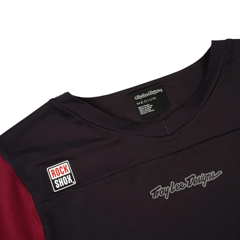 Skyline SS Jersey Troy Lee Designs X SRAM Radioscape Black / Berry