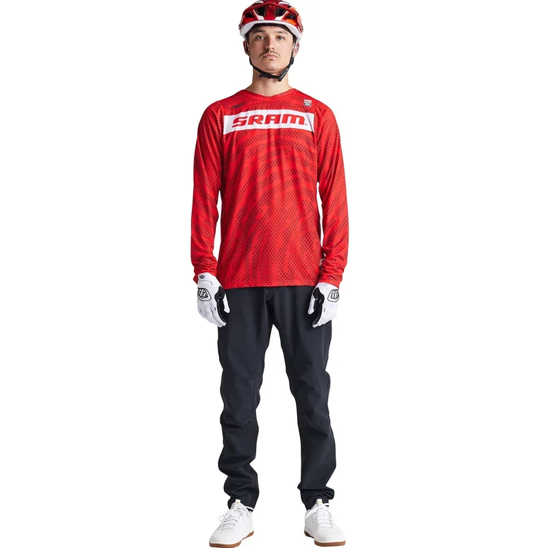 Skyline Air LS Jersey SRAM Roots Fiery Red