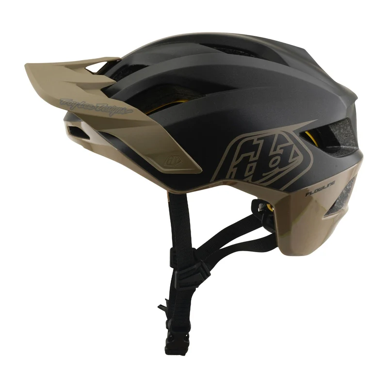 Flowline Helmet Point Charcoal / Timber