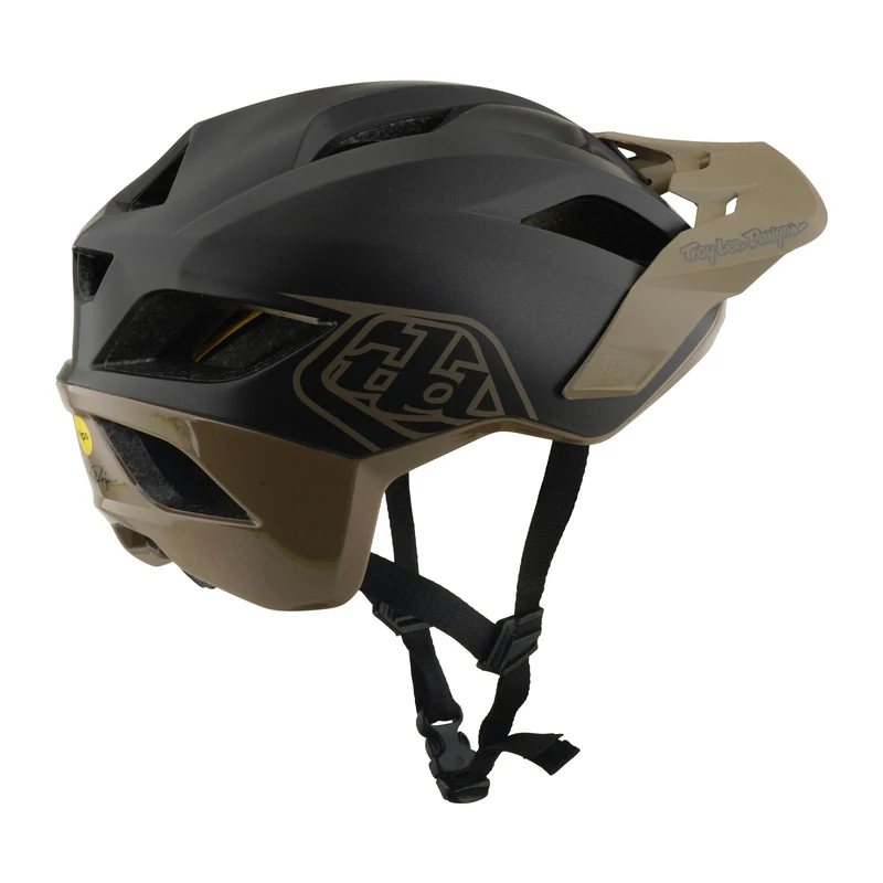 Flowline Helmet Point Charcoal / Timber