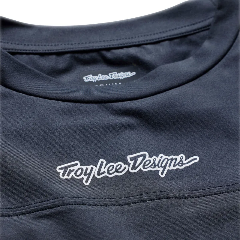 Ruckus Ride 3/4 Tee Mono Carbon
