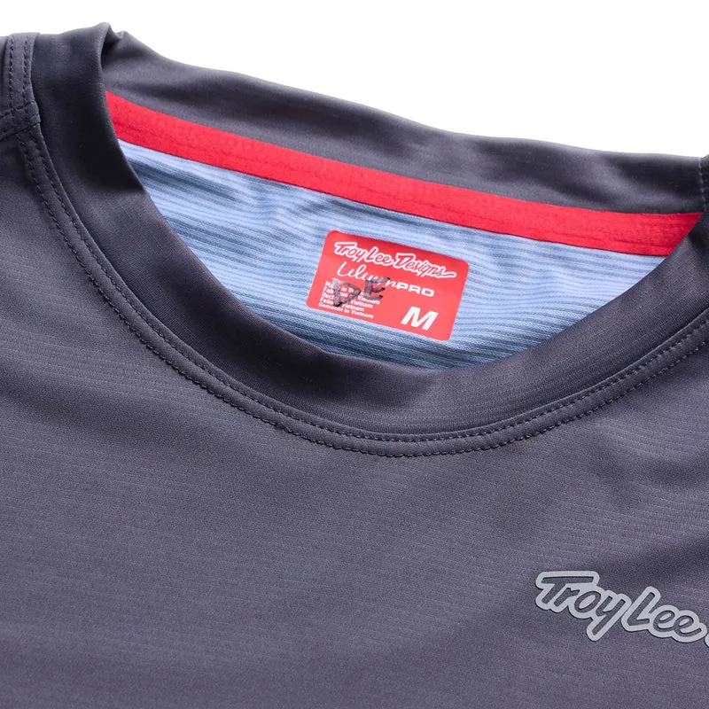 Womens Lilium Pro LS Jersey Mono Carbon