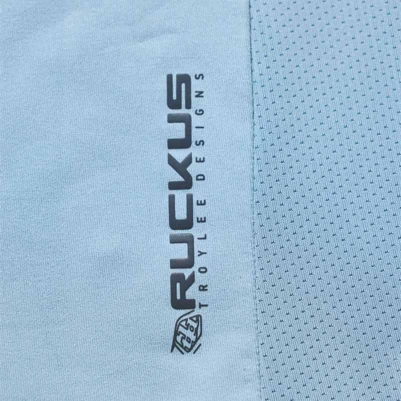 Ruckus Ride LS Tee Waves Dawn Blue