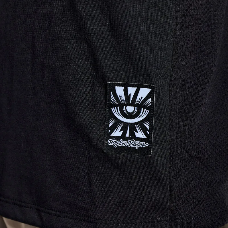 Womens Lilium Ride SS Tee Signature Black