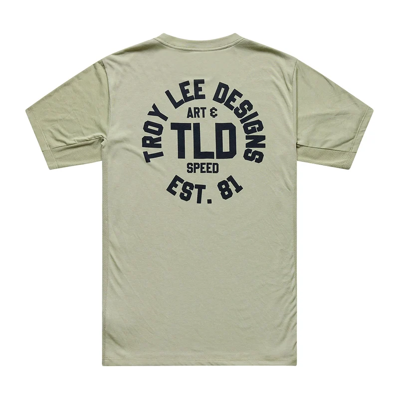 Skyline Ride SS Tee Stamps Sage