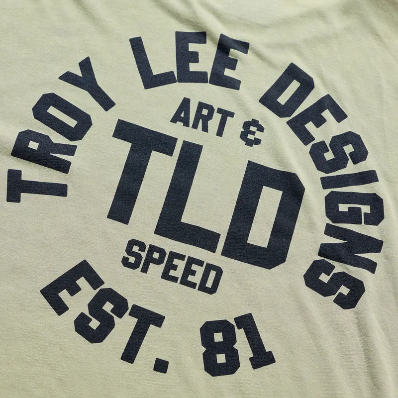 Skyline Ride SS Tee Stamps Sage