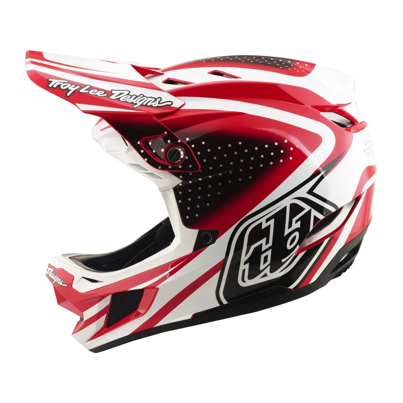 D4 Polyacrylite Helmet the Line Fire / White