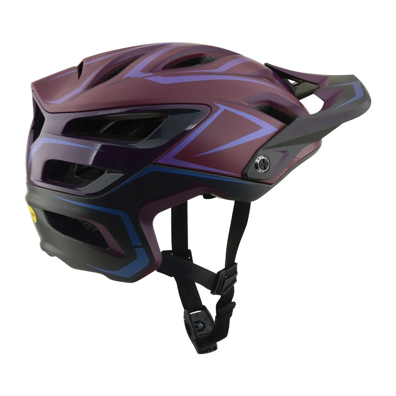 A3 Helmet Pin Sangria